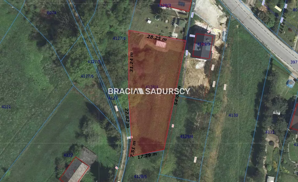 Działka 1 886,00 m², oferta nr , BS5-GS-301705-41, Skawina, Altanowa