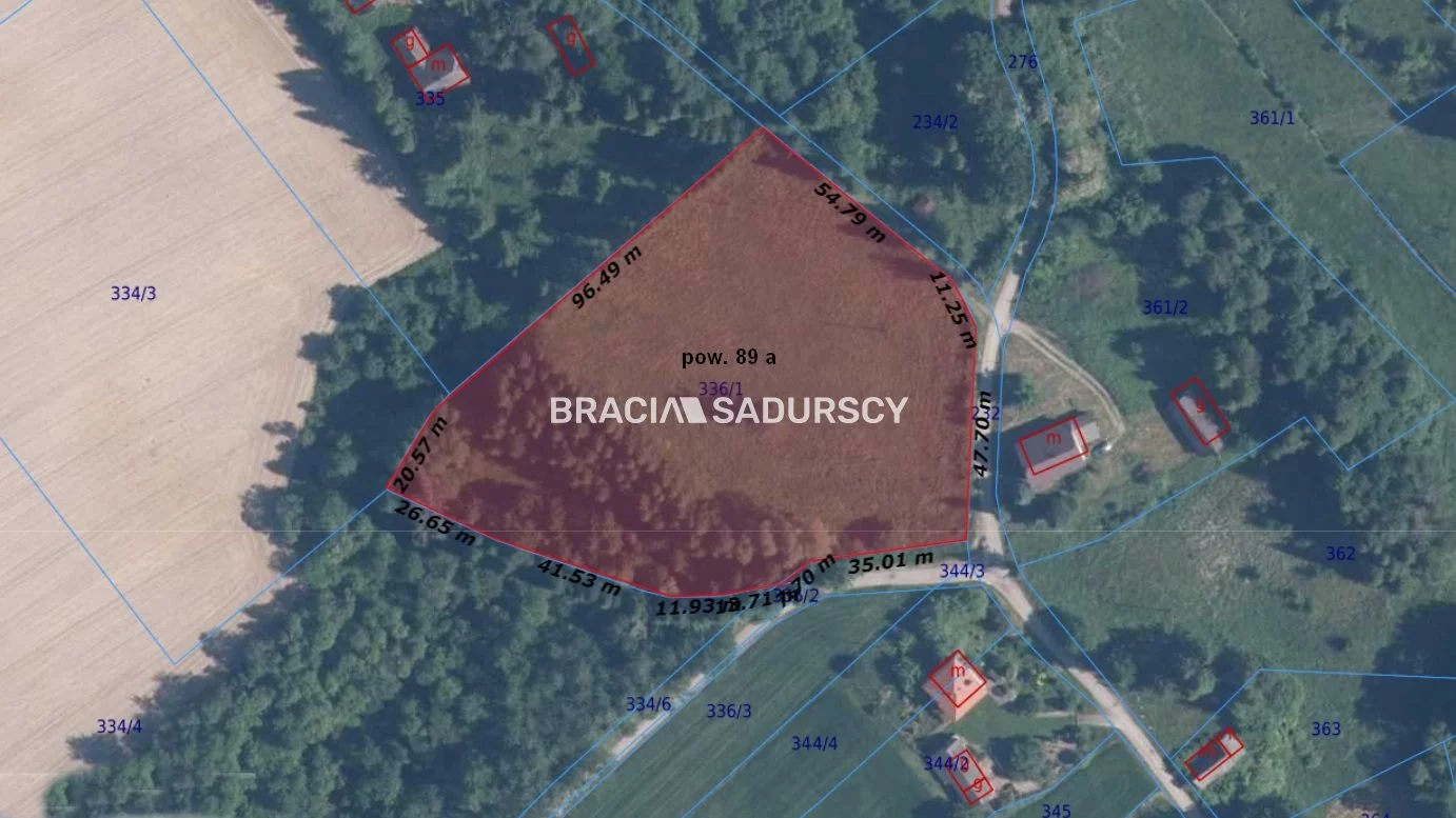 Działka 8 900,00 m², oferta nr , BS5-GS-286250-162, Alwernia
