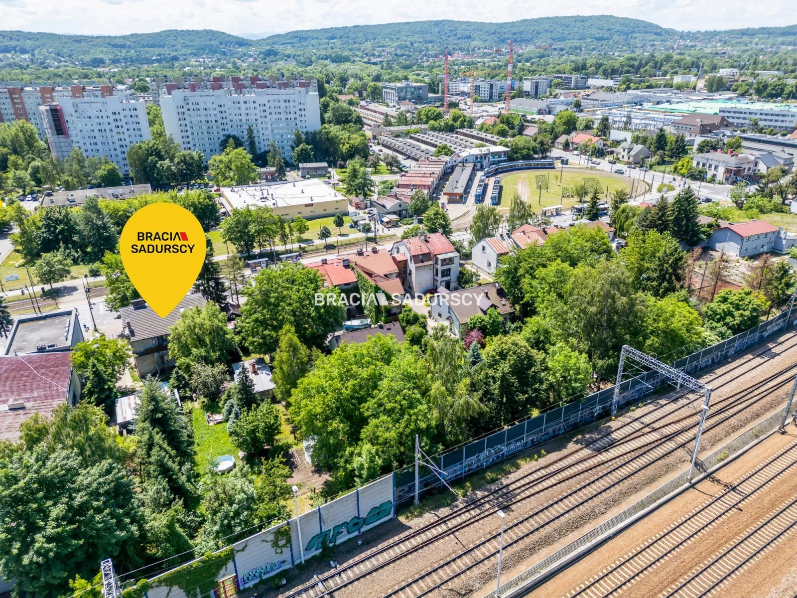 Działka 1 309,00 m², oferta nr , BS2-GS-302065-7, Kraków, Bronowice, Balicka-idx