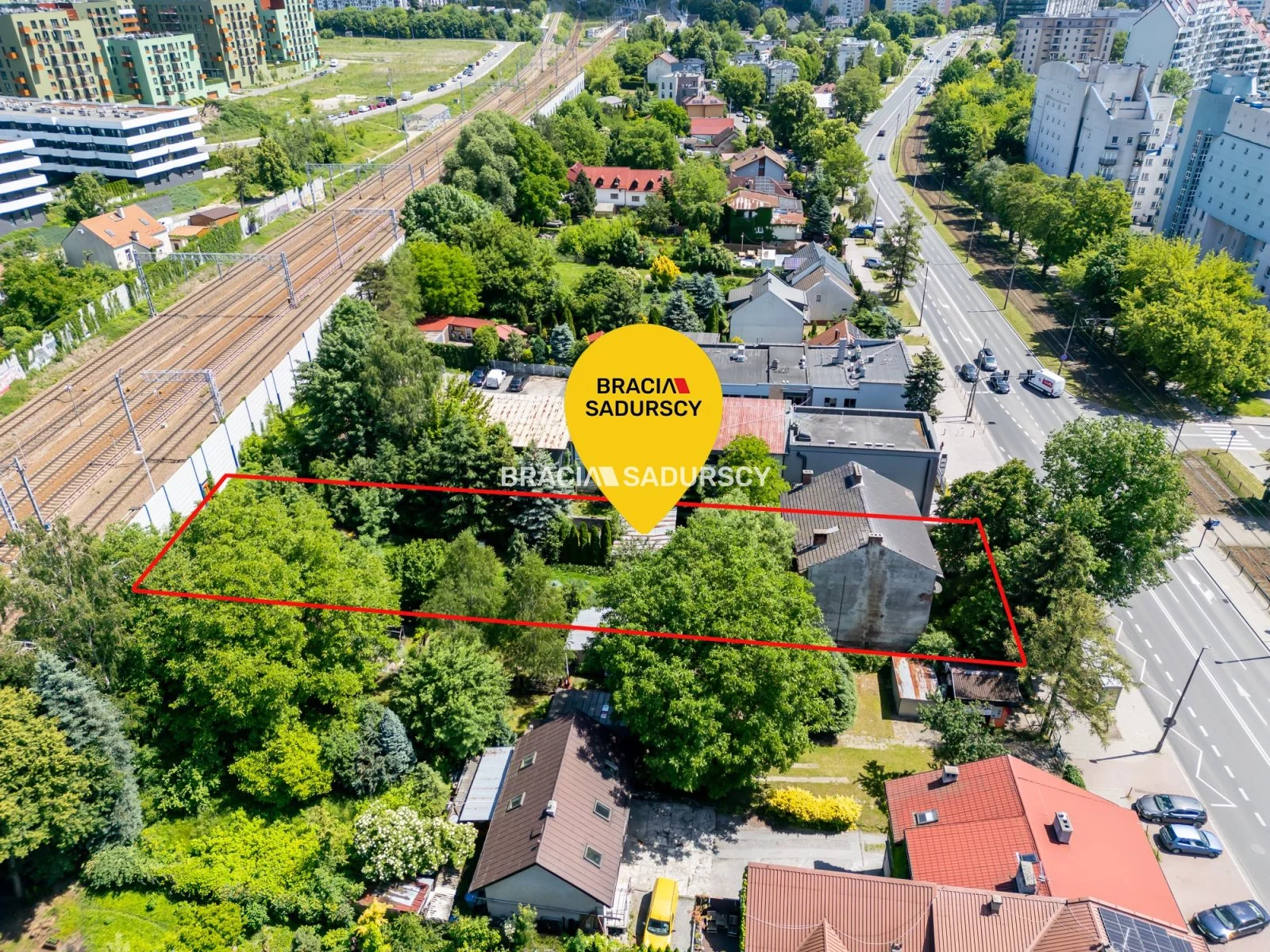Działka 1 309,00 m², oferta nr , BS2-GS-302065-15, Kraków, Bronowice, Balicka