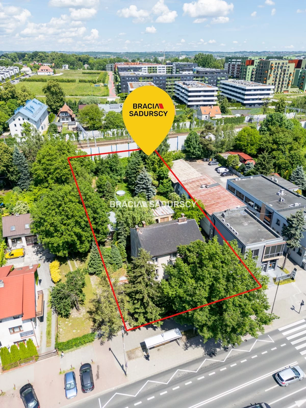 Działka 1 309,00 m², oferta nr , BS2-GS-302065-15, Kraków, Bronowice, Balicka