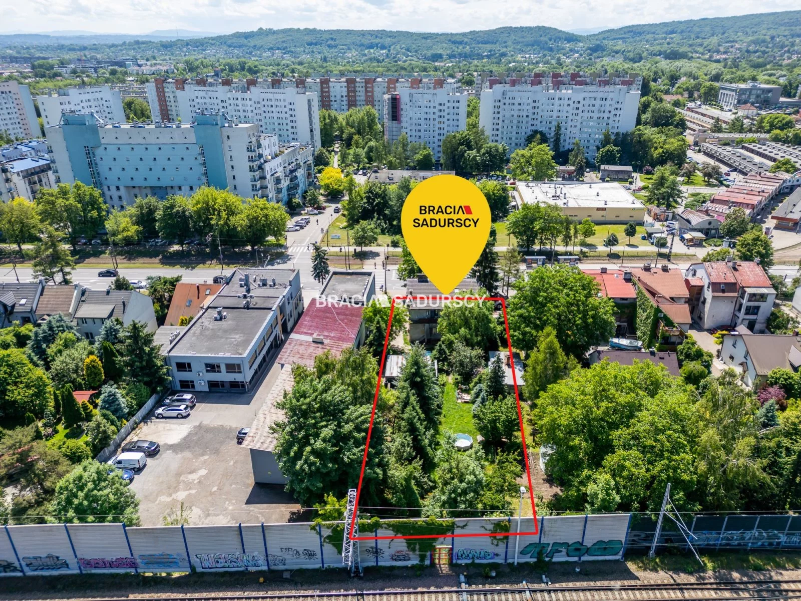 Działka 1 309,00 m², oferta nr , BS2-GS-302065-15, Kraków, Bronowice, Balicka