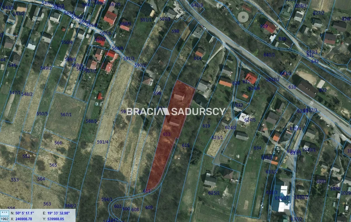 Działka 3 400,00 m², oferta nr , BS5-GS-307749-17, Alwernia, Bartosza Głowackiego