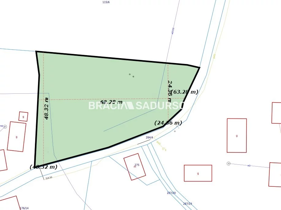 Działka 2 447,00 m², oferta nr , BS5-GS-300975-73, Damice