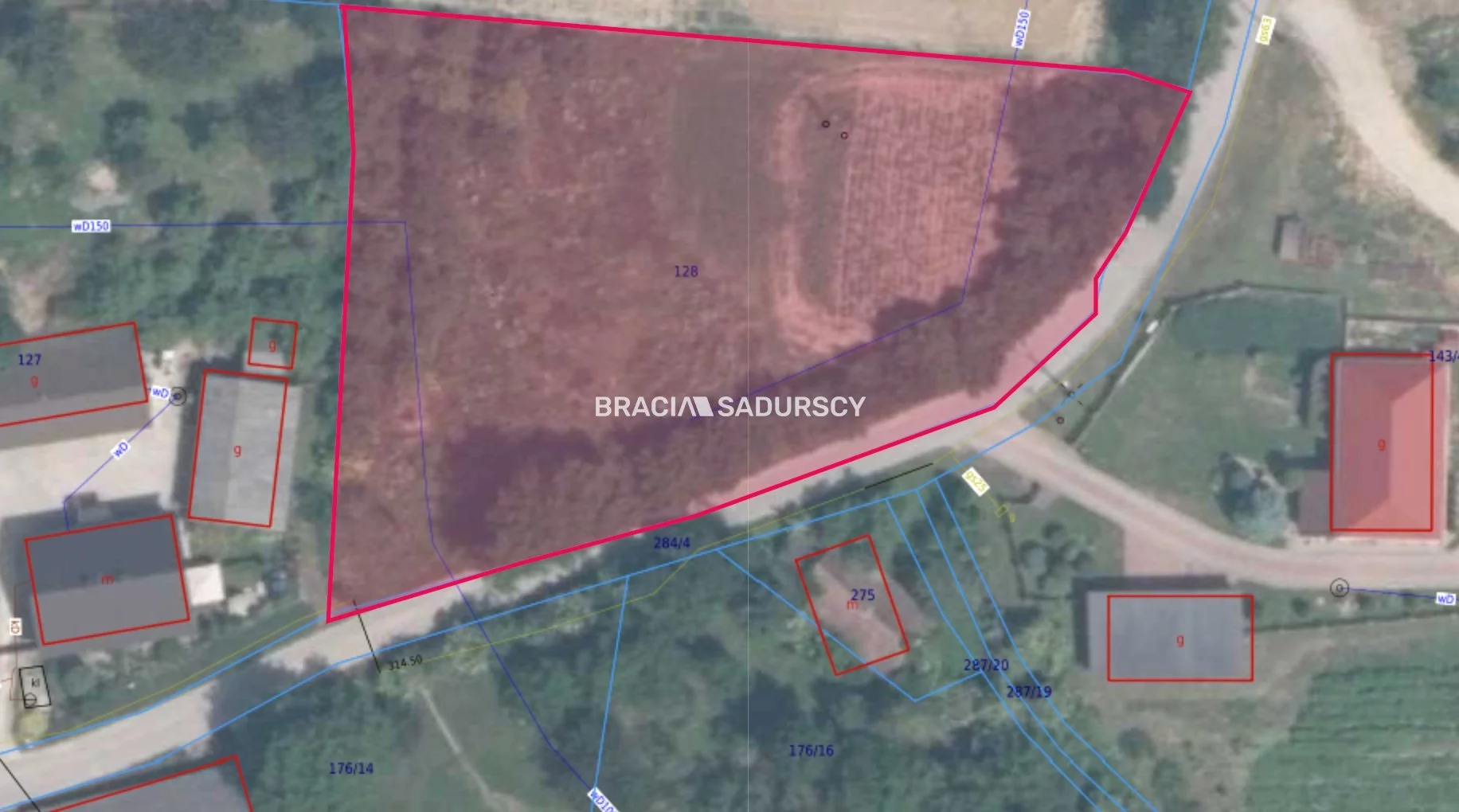Działka 2 447,00 m², oferta nr , BS5-GS-300975-77, Damice