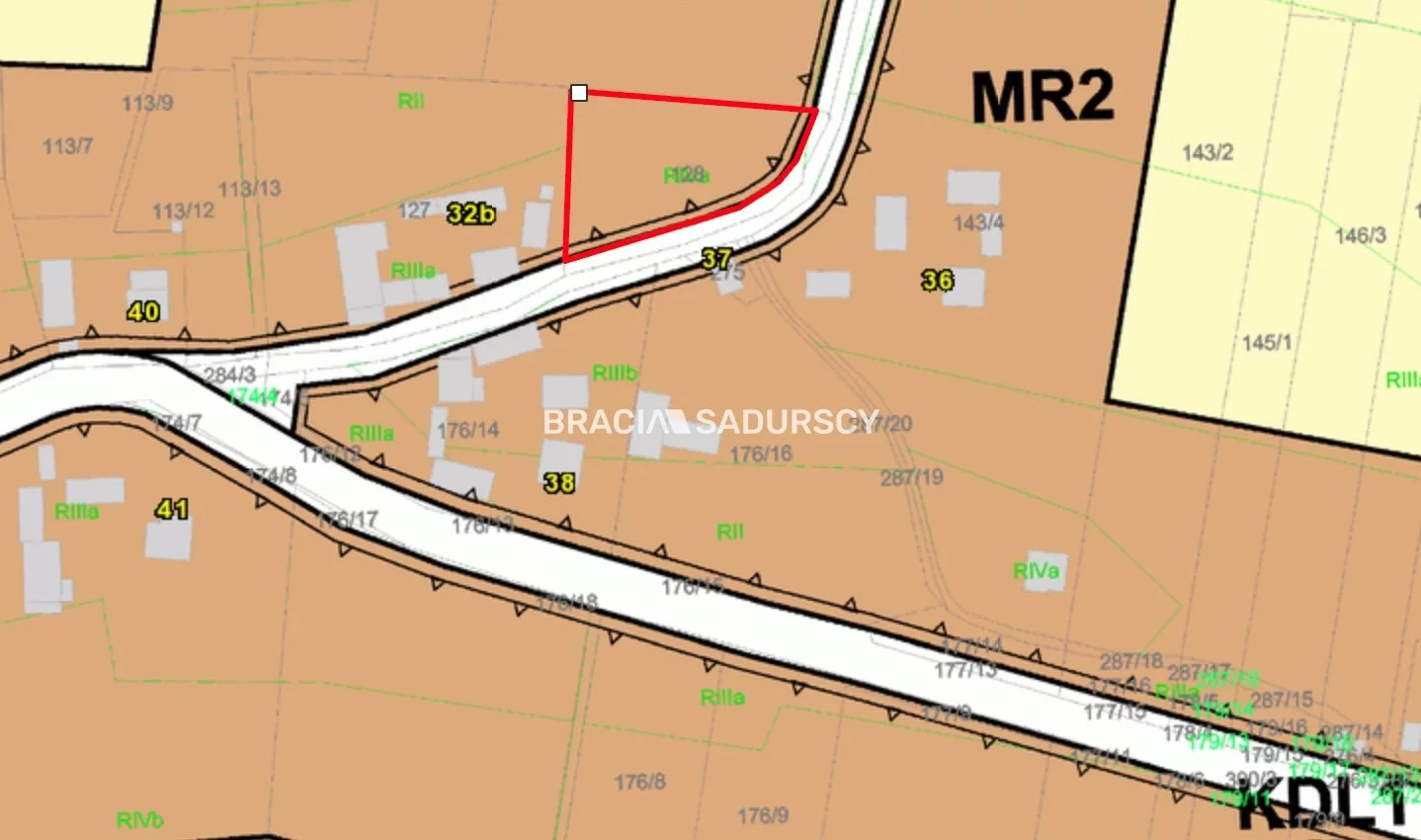 Działka 2 447,00 m², oferta nr , BS5-GS-300975-77, Damice