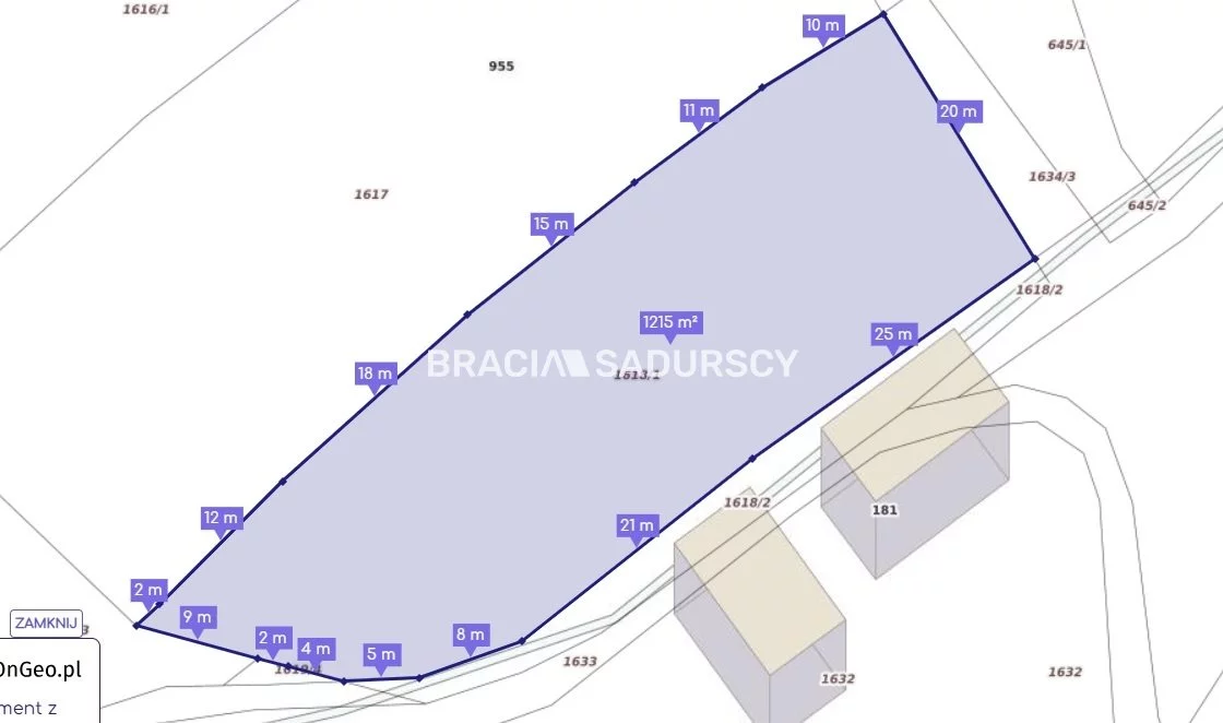 Działka 1 224,00 m², oferta nr , BS5-GS-307116-20, Dobra
