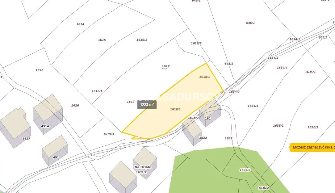 Działka 1 224,00 m², oferta nr , BS5-GS-307116-20, Dobra