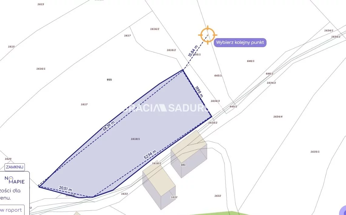 Działka 1 224,00 m², oferta nr , BS5-GS-307116-20, Dobra