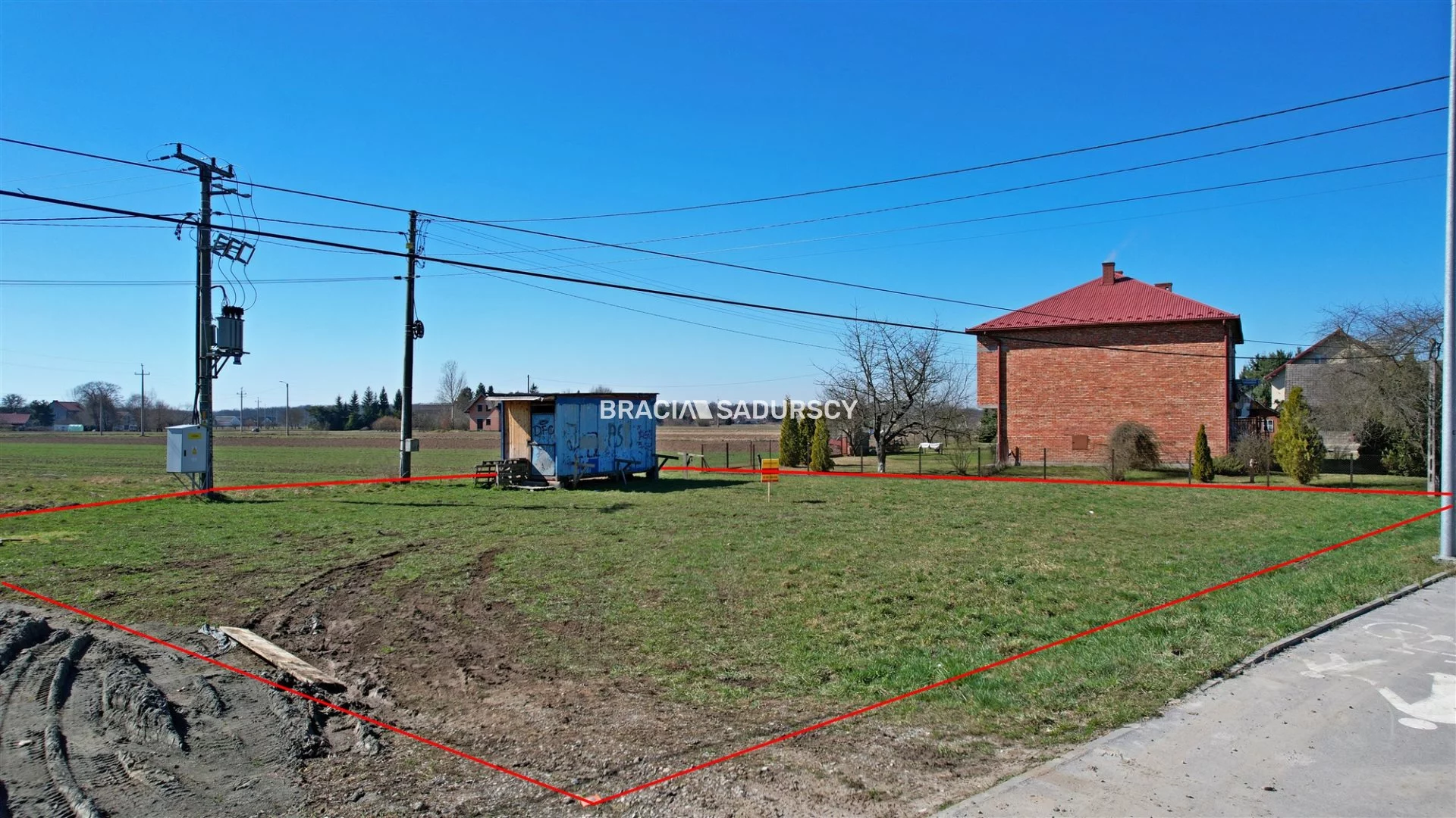 Działka 886,00 m², oferta nr , BS5-GS-309558-17, Drwinia