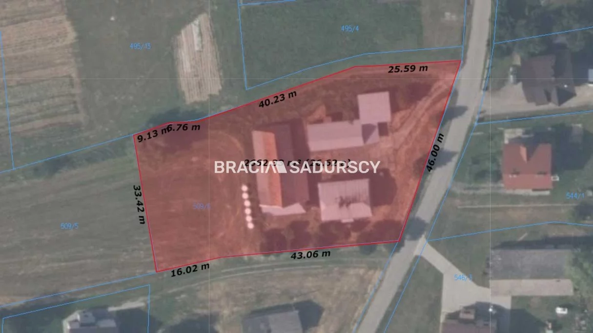 Działka 2 700,00 m², oferta nr , BS5-GS-303490-36, Gnojnik