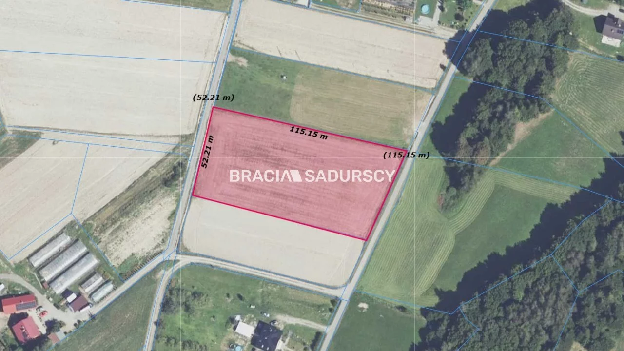 Działka 6 023,00 m², oferta nr , BS5-GS-311505-1, Jodłownik