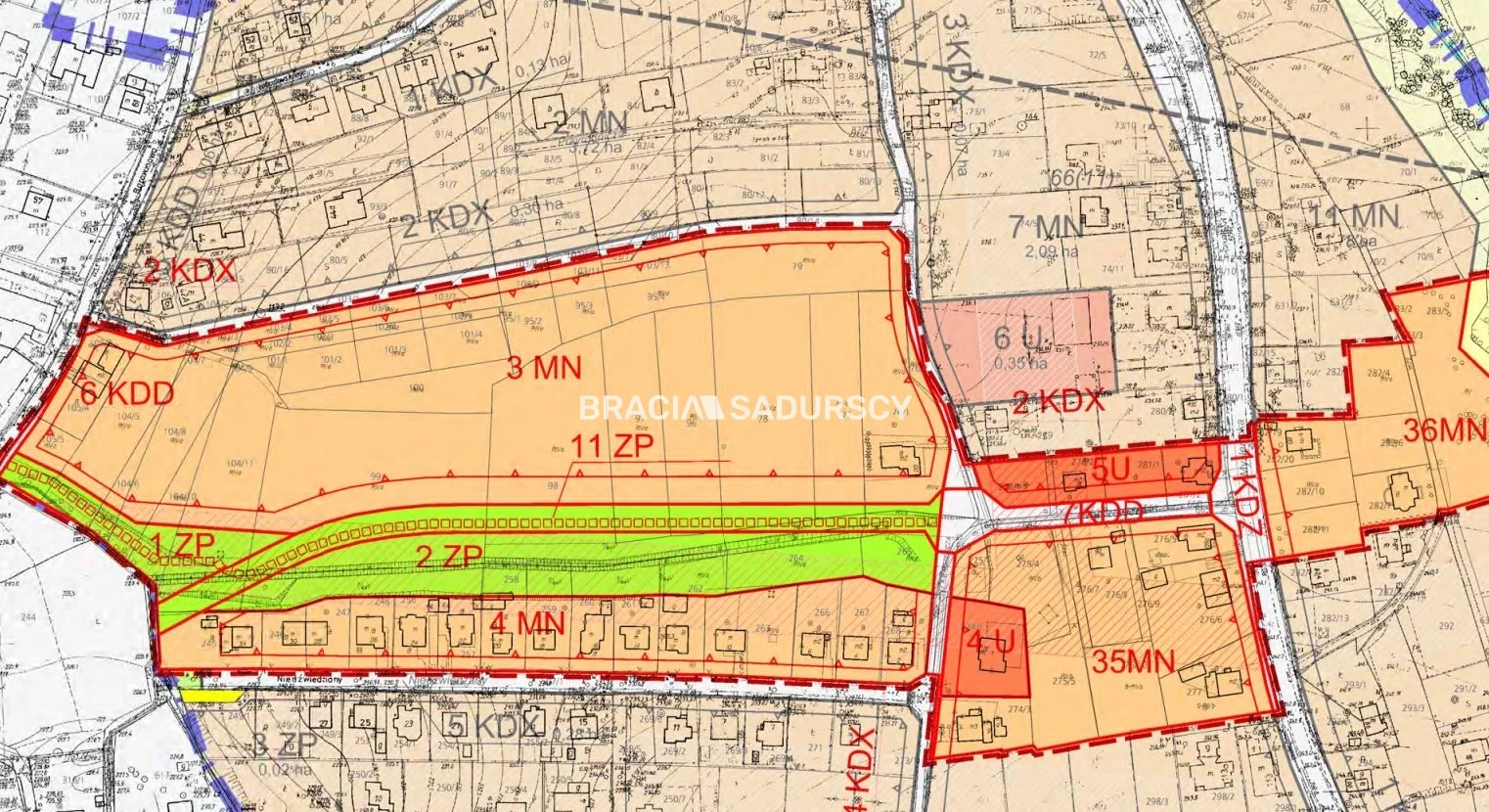 Działka 7 800,00 m², oferta nr , BS5-GS-310725-124, Kraków, Swoszowice, Józefa Warszewicza
