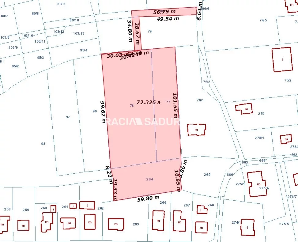 Działka 7 800,00 m², oferta nr , BS5-GS-310725-124, Kraków, Swoszowice, Józefa Warszewicza