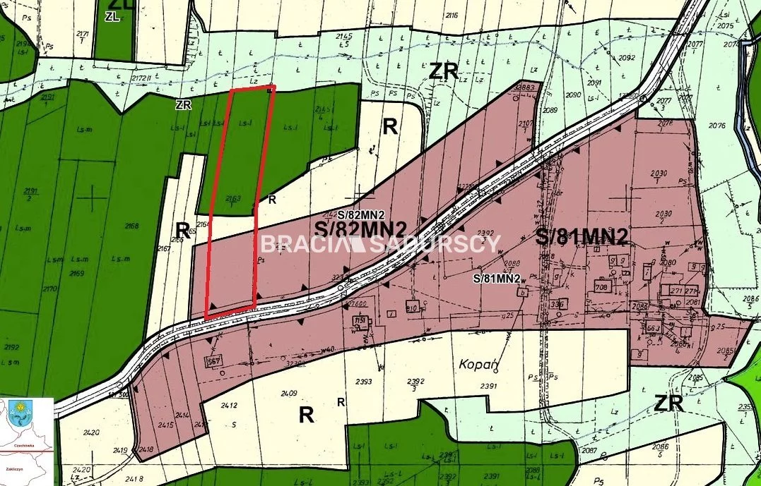 Działka 5 700,00 m², oferta nr , BS5-GS-307706-159, Siepraw, Kalinowa