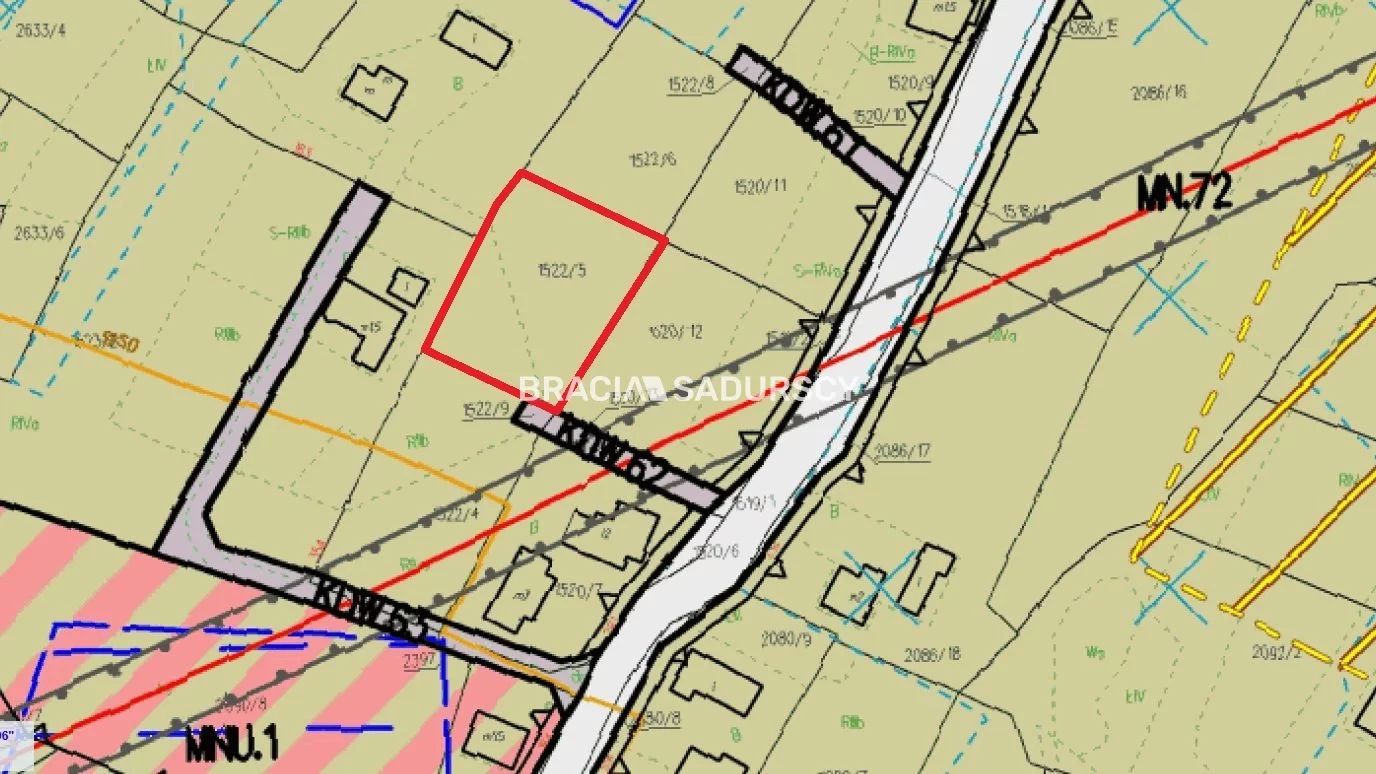 Działka 1 182,00 m², oferta nr , BS5-GS-310701-6, Kalwaria Zebrzydowska