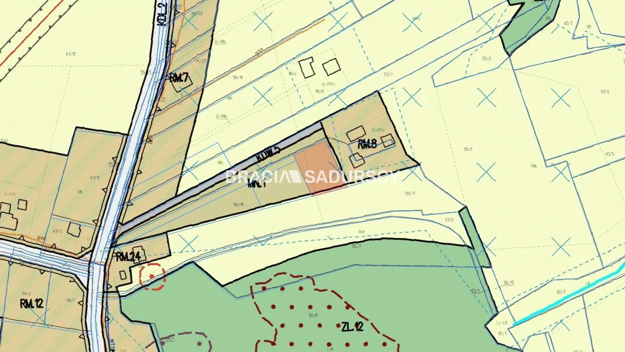 Działka 1 004,00 m², oferta nr , BS5-GS-310575, Kalwaria Zebrzydowska