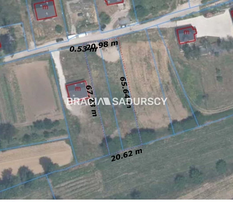 Działka 1 330,00 m², Karniów, Sprzedaż