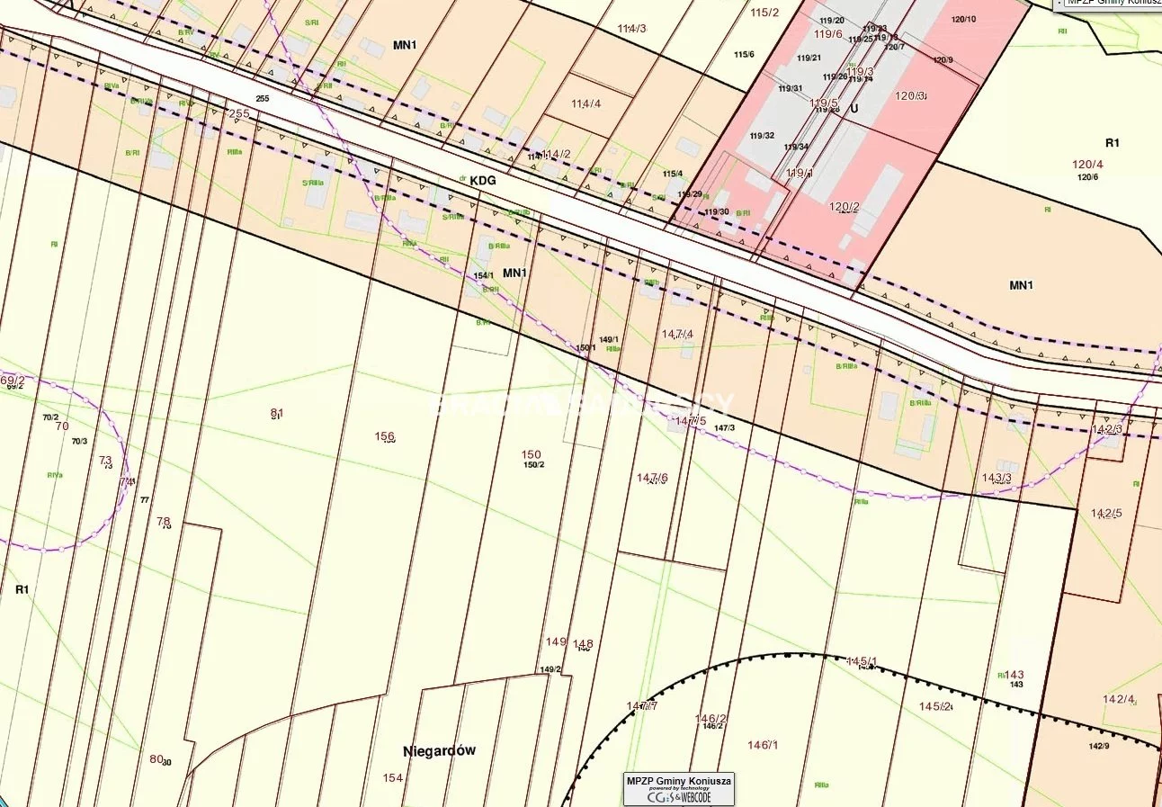 Działka 16 768,00 m², oferta nr , BS5-GS-311254-38, Koniusza
