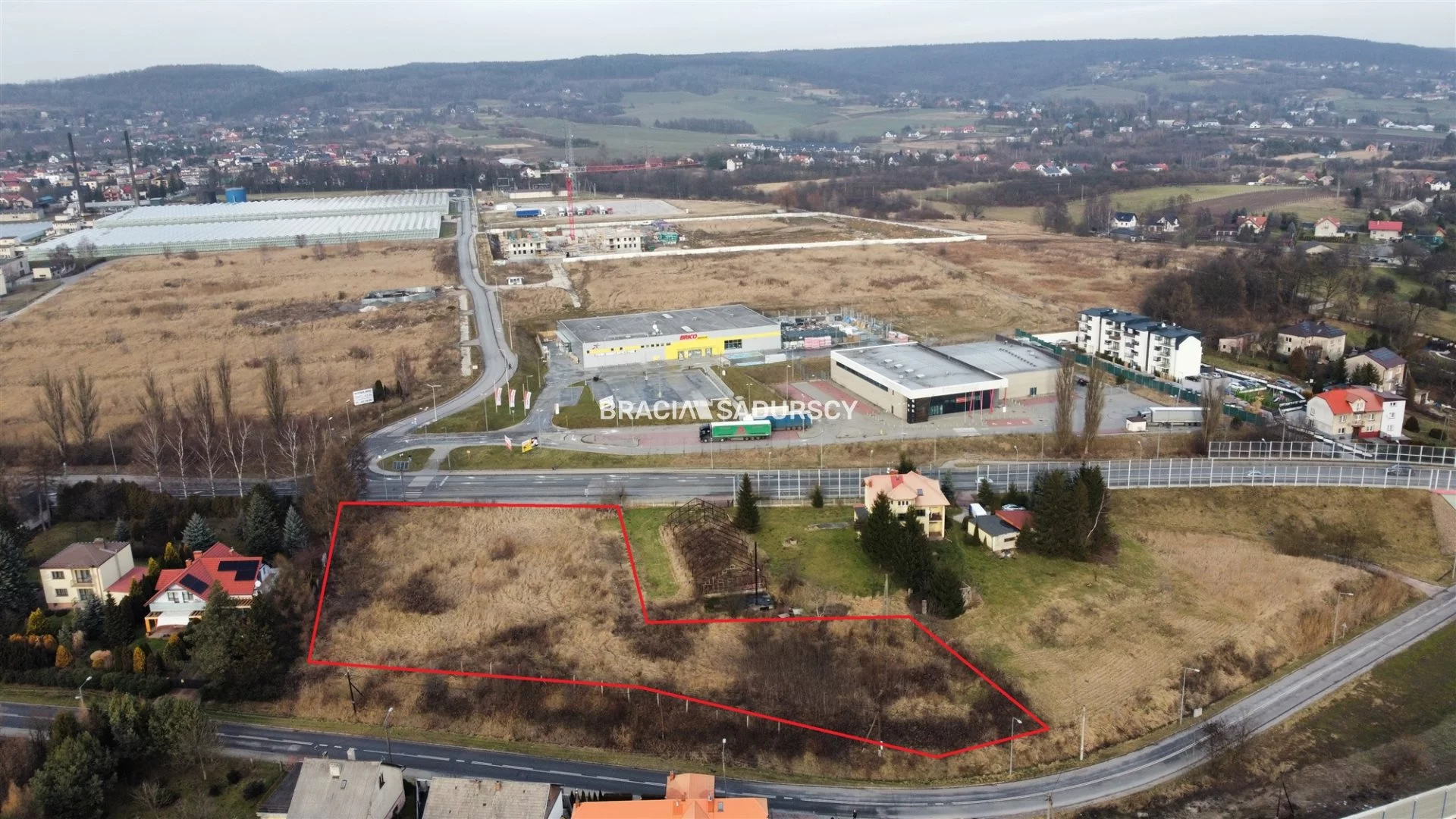 Działka 4 363,00 m², Krzeszowice, Krakowska, Sprzedaż