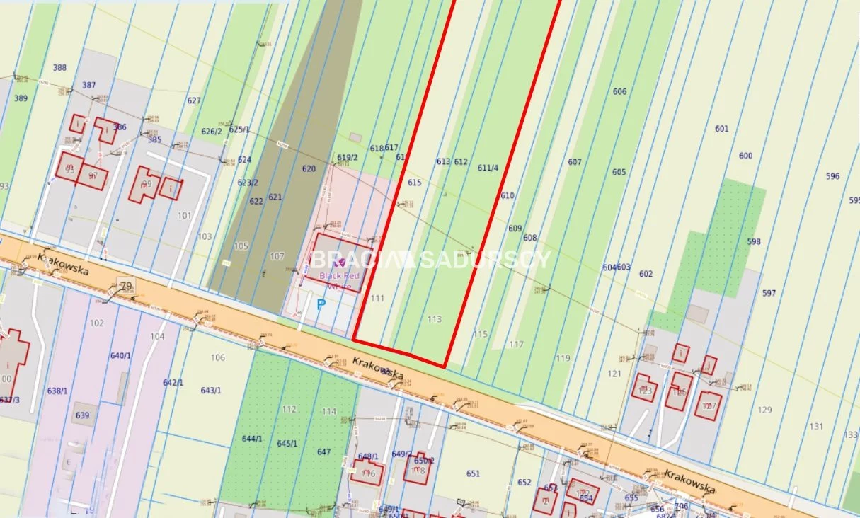 Działka 13 045,00 m², oferta nr , BS5-GS-293195-77, Krzeszowice, Krakowska