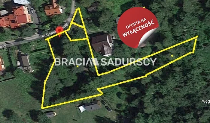 Działka 2 300,00 m², oferta nr , BS2-GS-296995-3, Tenczynek, Królowej Jadwigi