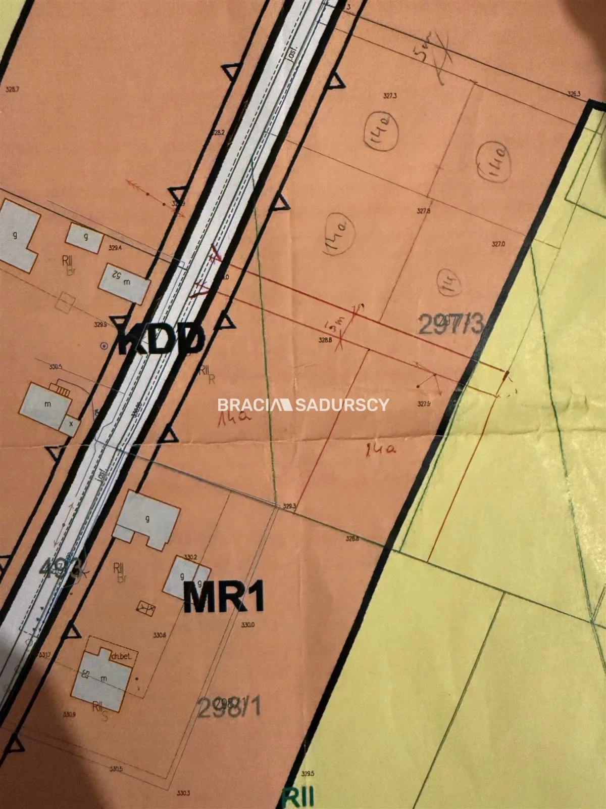 Działka 1 400,00 m², oferta nr , BS5-GS-310535, Lesieniec
