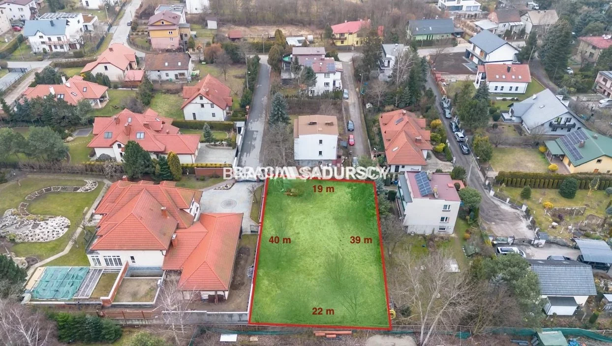Działka 861,00 m², oferta nr , BS2-GS-307520-6, Kraków, Bieżanów-Prokocim, Bieżanów, Michała i Stanisława Jaglarzów