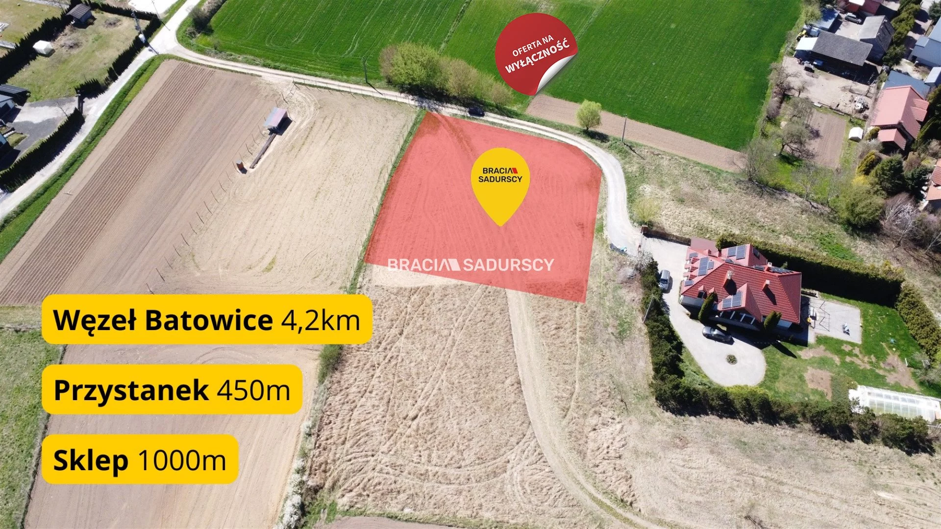 Działka 2 153,00 m², Michałowice, Sprzedaż