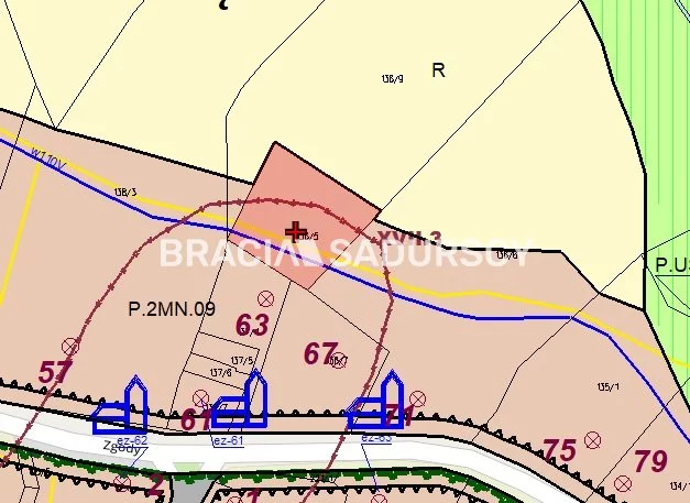 Działka 1 500,00 m², oferta nr , BS5-GS-302502-40, Michałowice