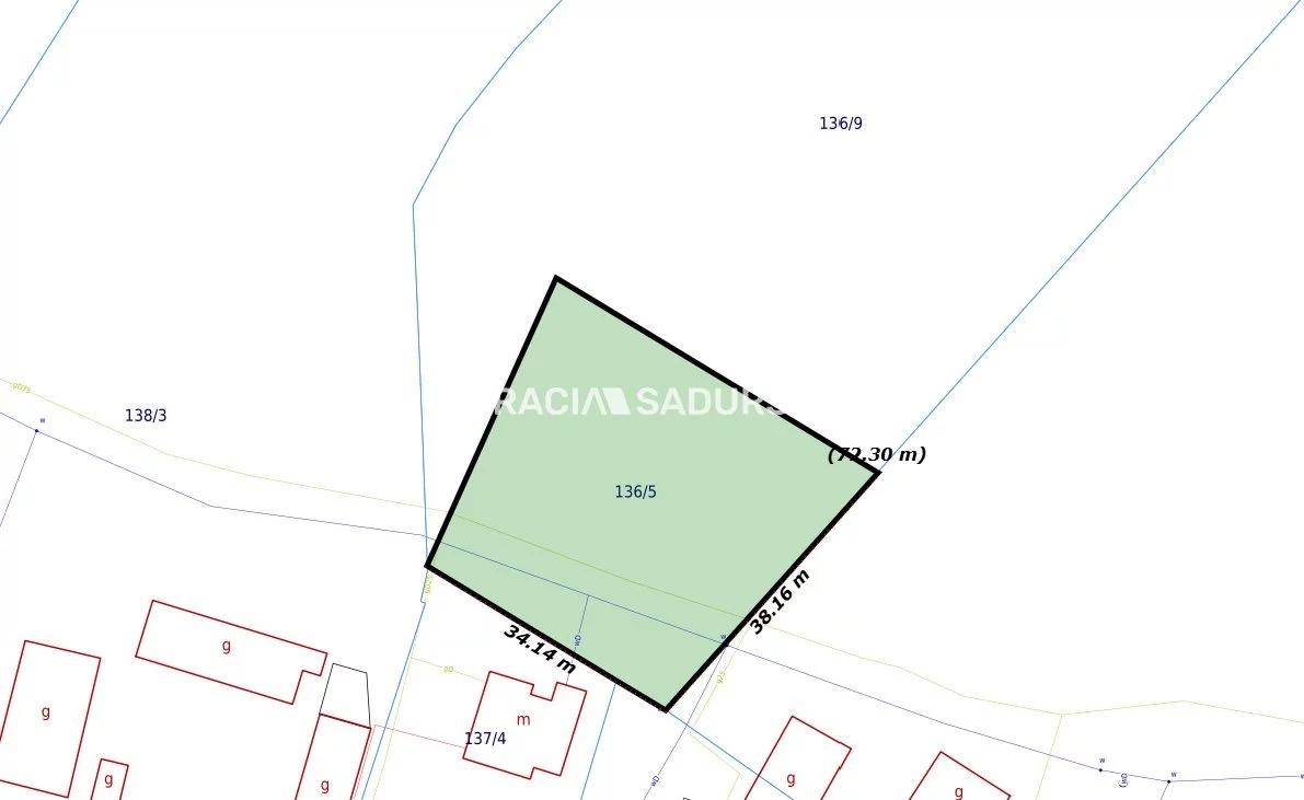 Działka 1 500,00 m², oferta nr , BS5-GS-302502-40, Michałowice