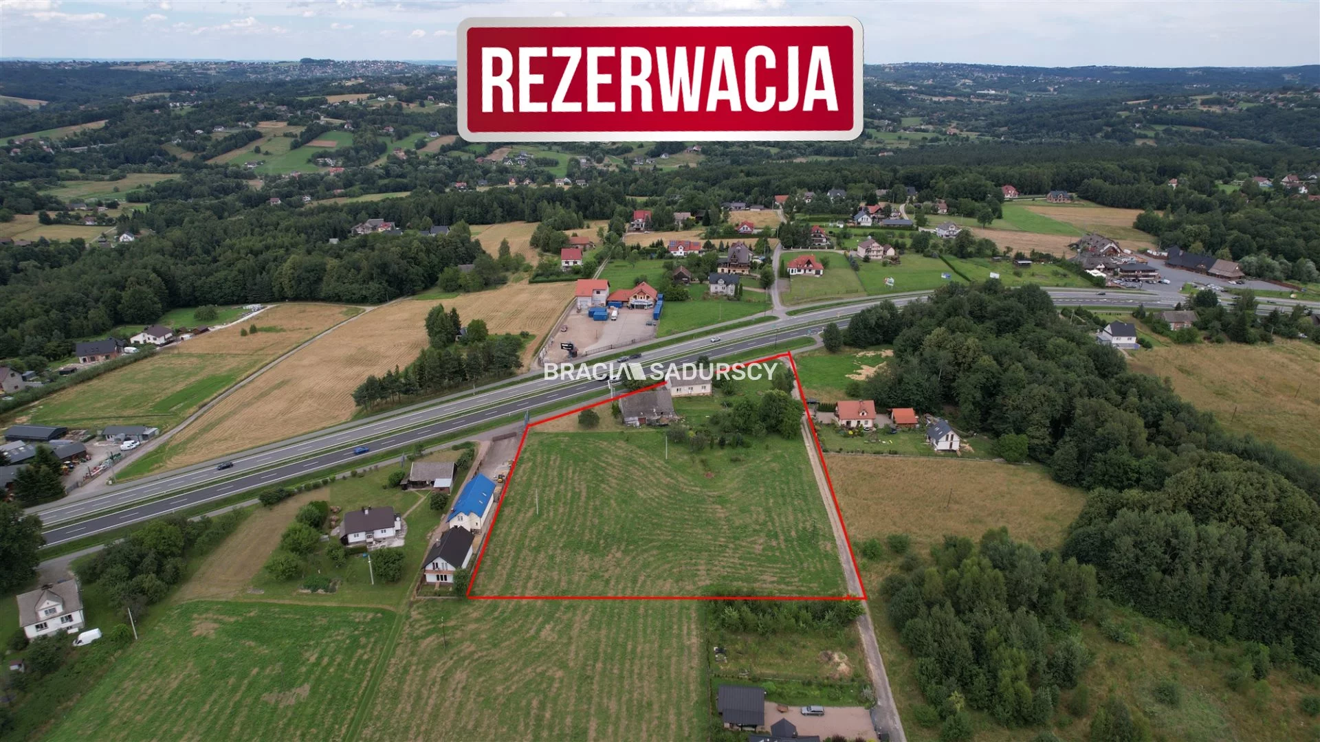 Działka 11 195,00 m², Myślenice, Sprzedaż