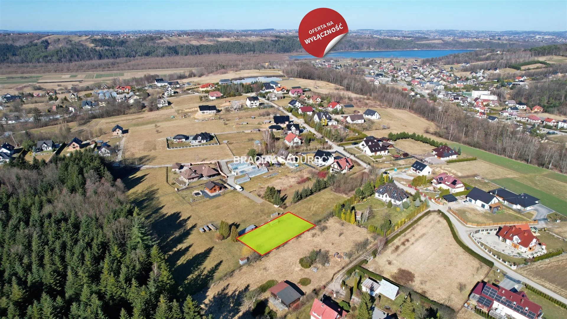 Działka 677,00 m², oferta nr , BS5-GS-307713-1, Myślenice