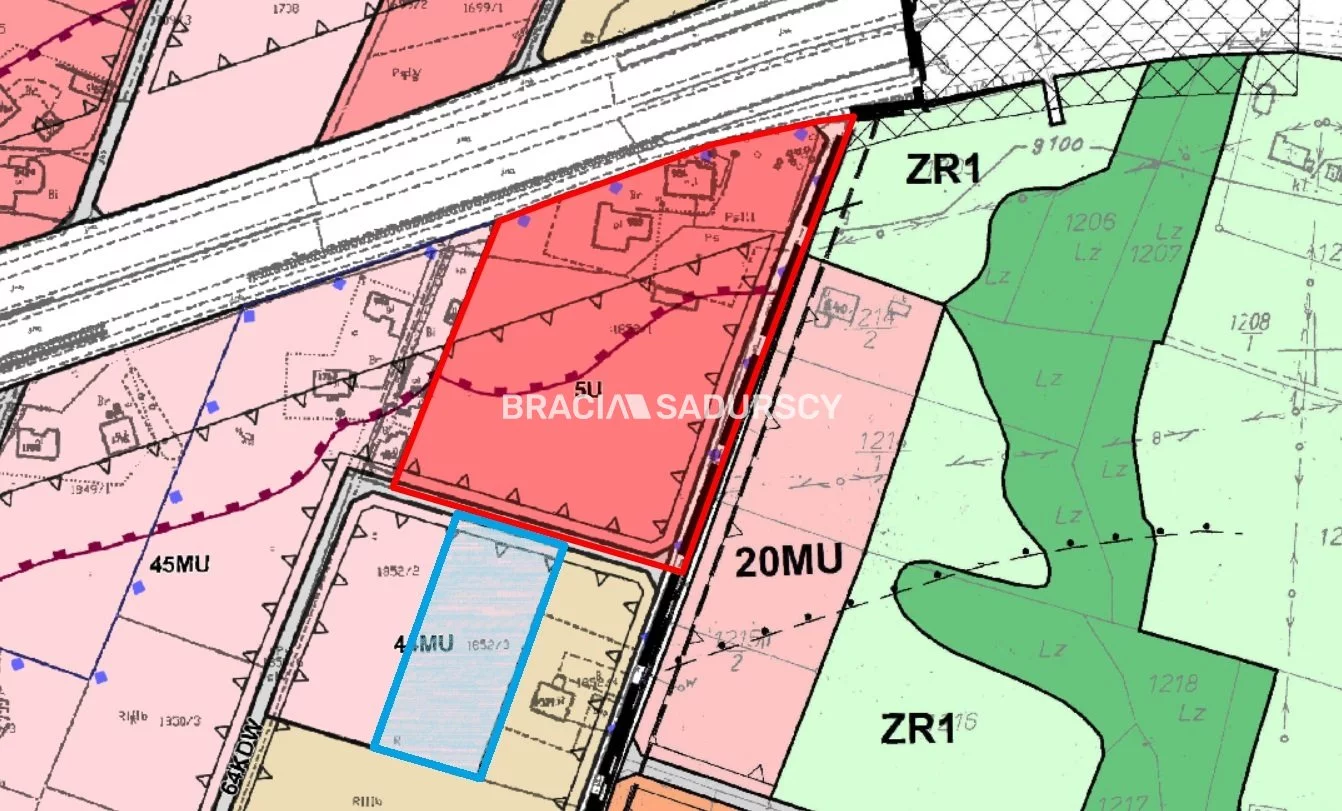 Działka 2 667,00 m², oferta nr , BS5-GS-306660-41, Myślenice
