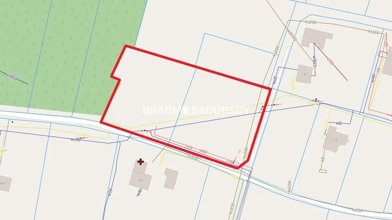 Działka 1 100,00 m², oferta nr , BS5-GS-309431-22, Myślenice