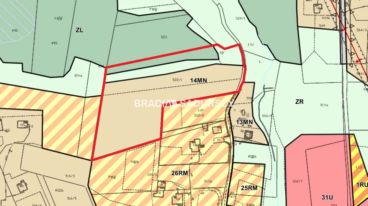 Działka 12 200,00 m², oferta nr , BS5-GS-309864-42, Myślenice