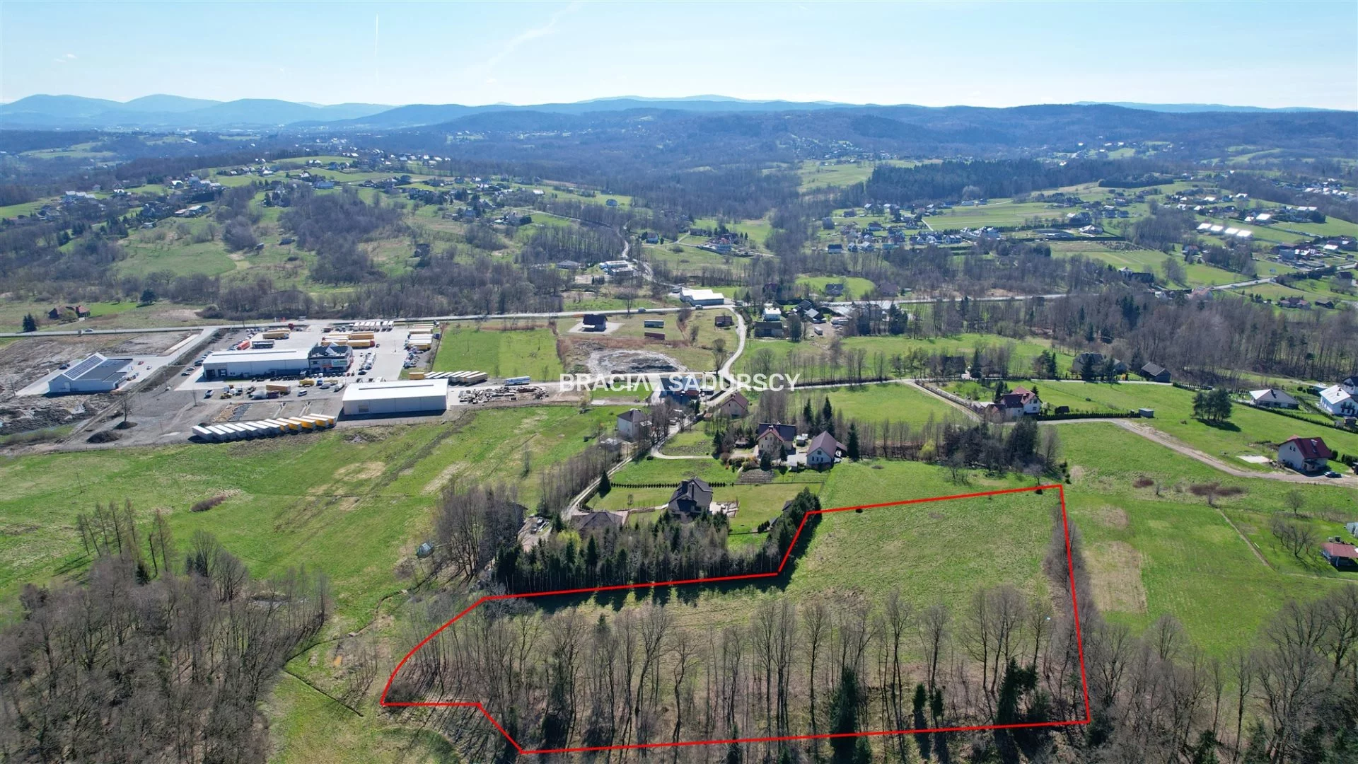 Działka 12 200,00 m², oferta nr , BS5-GS-309864-42, Myślenice