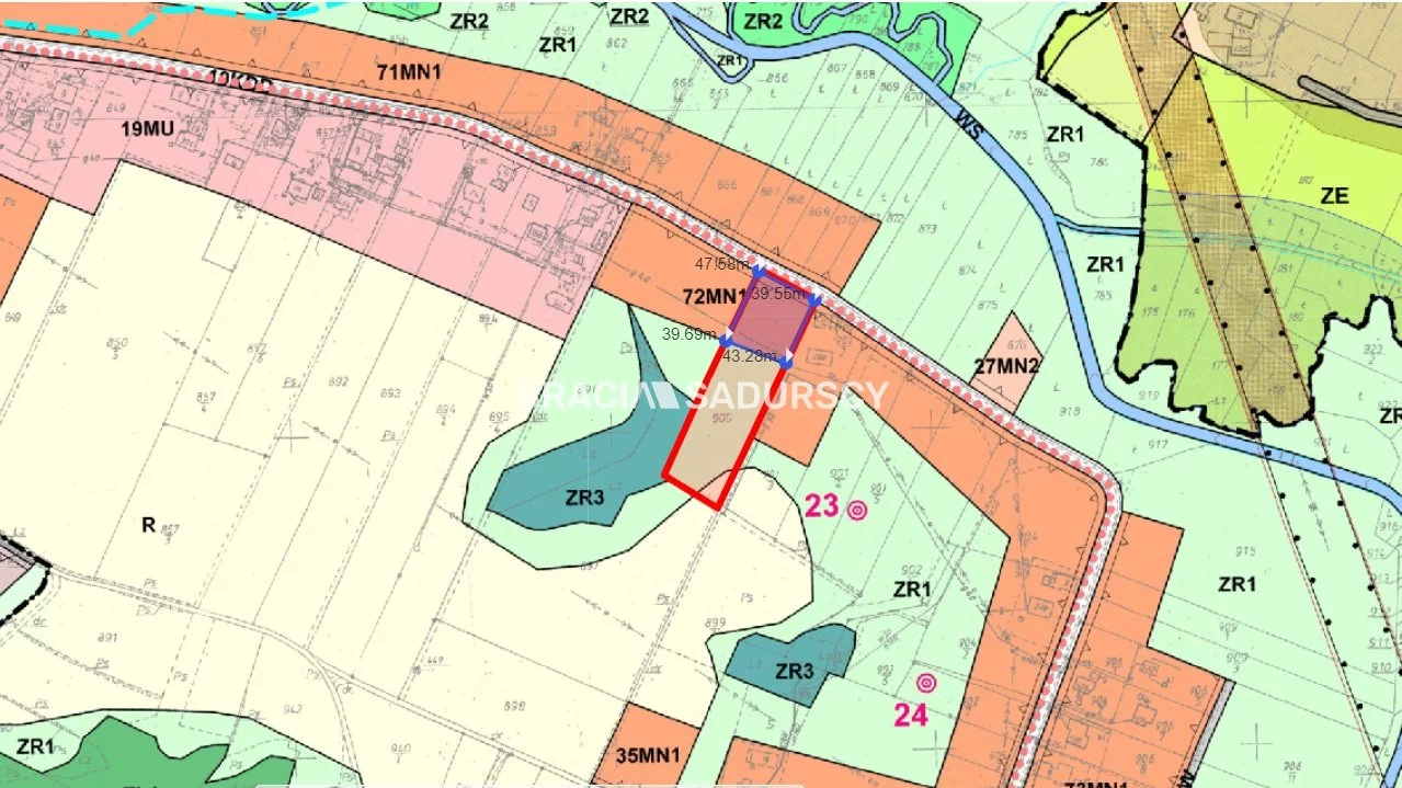 Działka 5 700,00 m², oferta nr , BS5-GS-291784-96, Myślenice