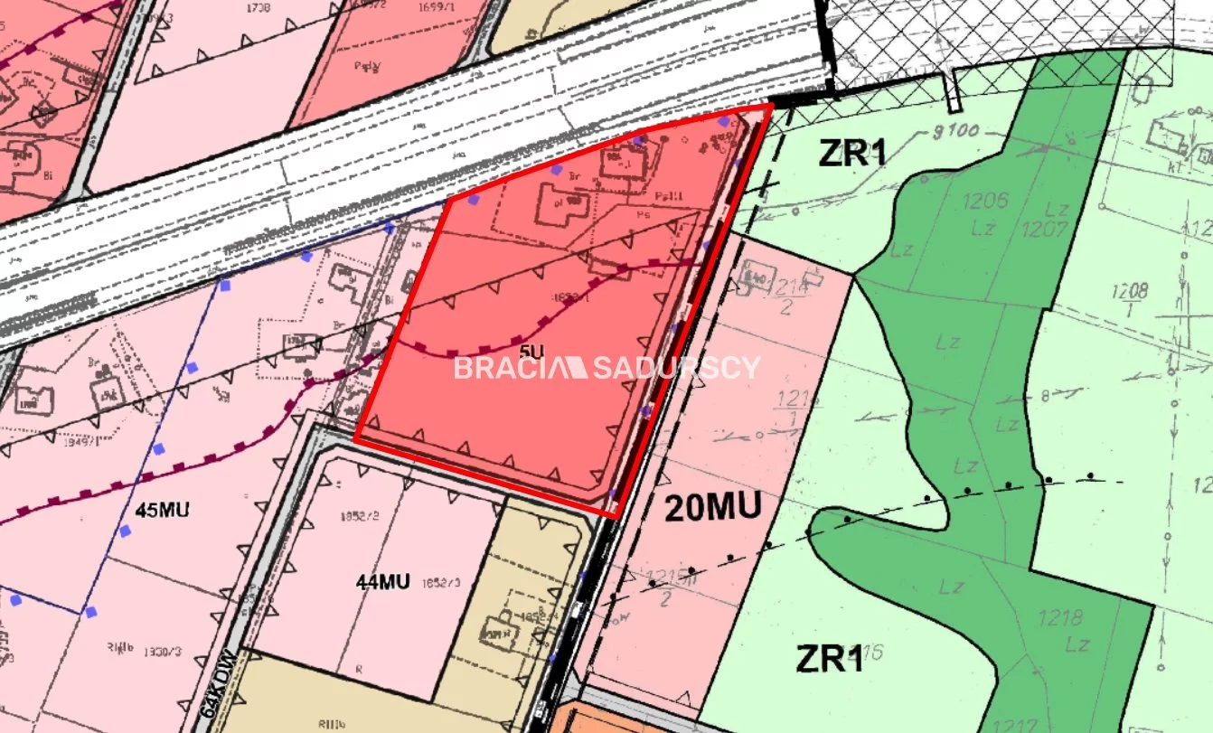 Działka 11 195,00 m², oferta nr , BS5-GS-302344-28, Myślenice