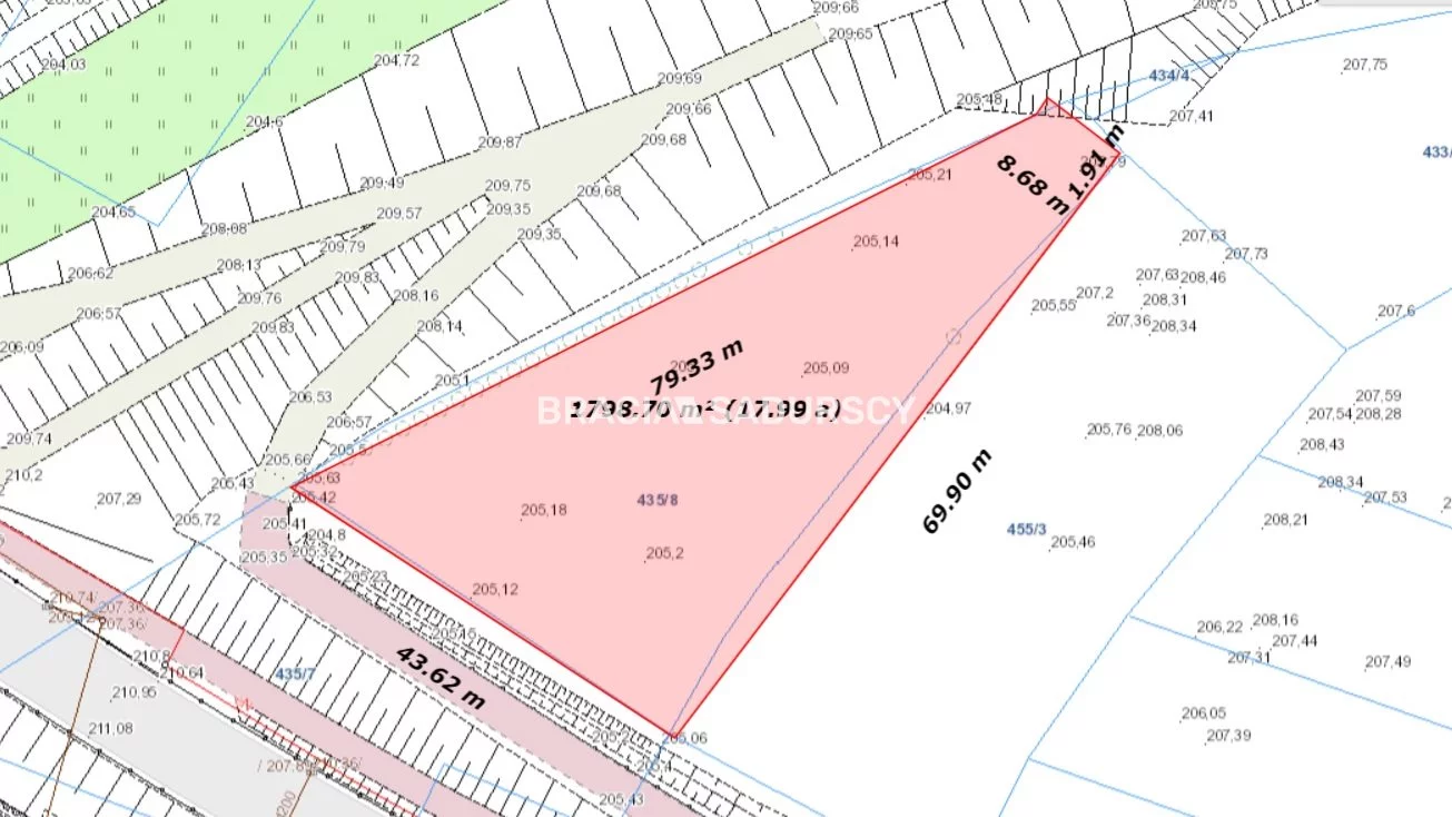 Działka 1 756,00 m², oferta nr , BS5-GS-289611-108, Kraków, Zwierzyniec, Bielany, Na Wirach