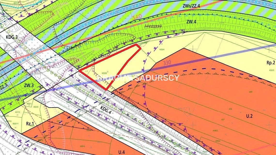 Działka 1 756,00 m², oferta nr , BS5-GS-289611-108, Kraków, Zwierzyniec, Bielany, Na Wirach