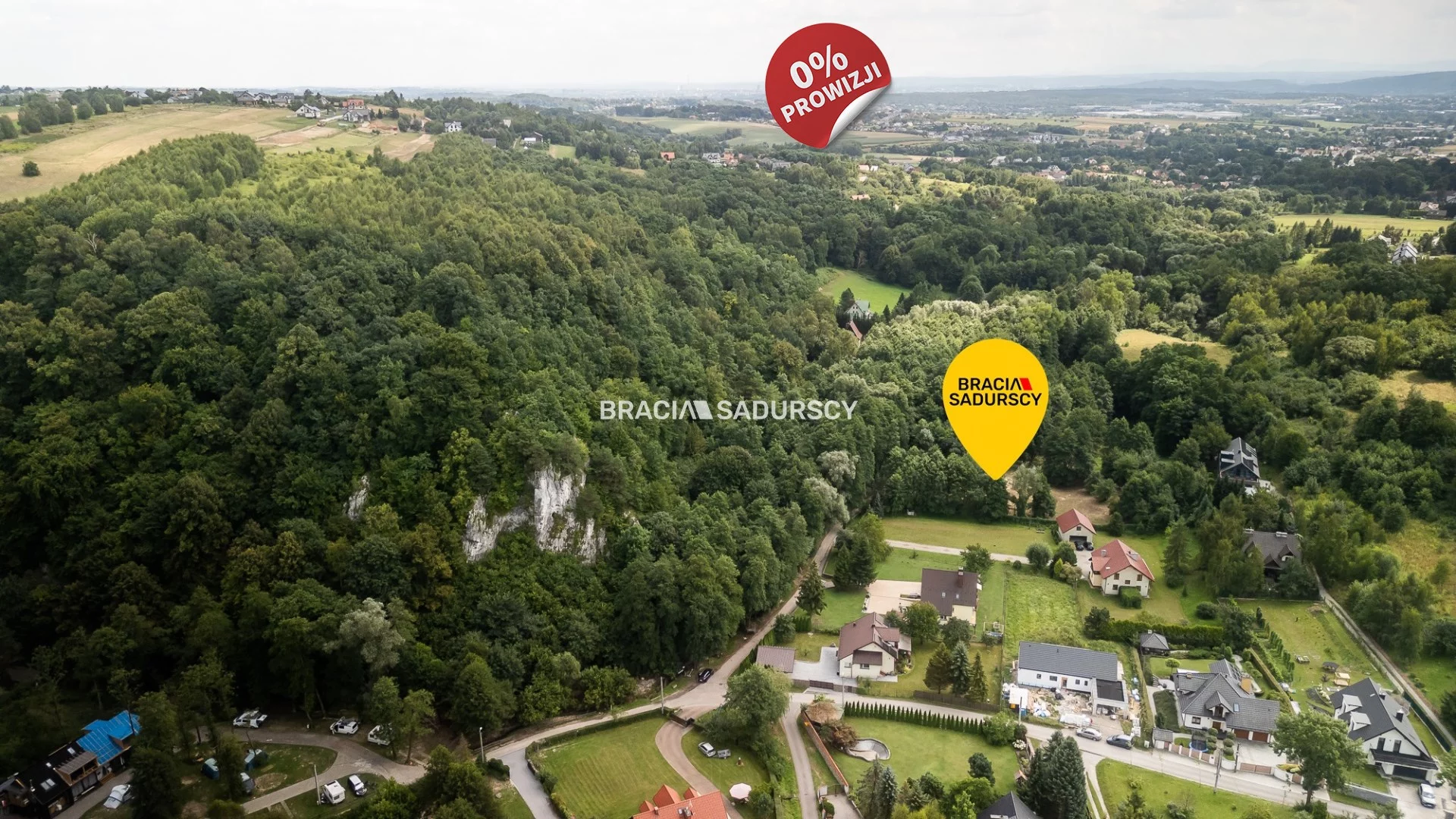 Działka 2 157,23 m², Zabierzów, Nad Strumieniem, Sprzedaż