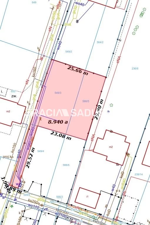 Działka 796,00 m², oferta nr , BS4-GS-311221-3, Kraków, Bronowice, Bronowice Małe, Palmowa