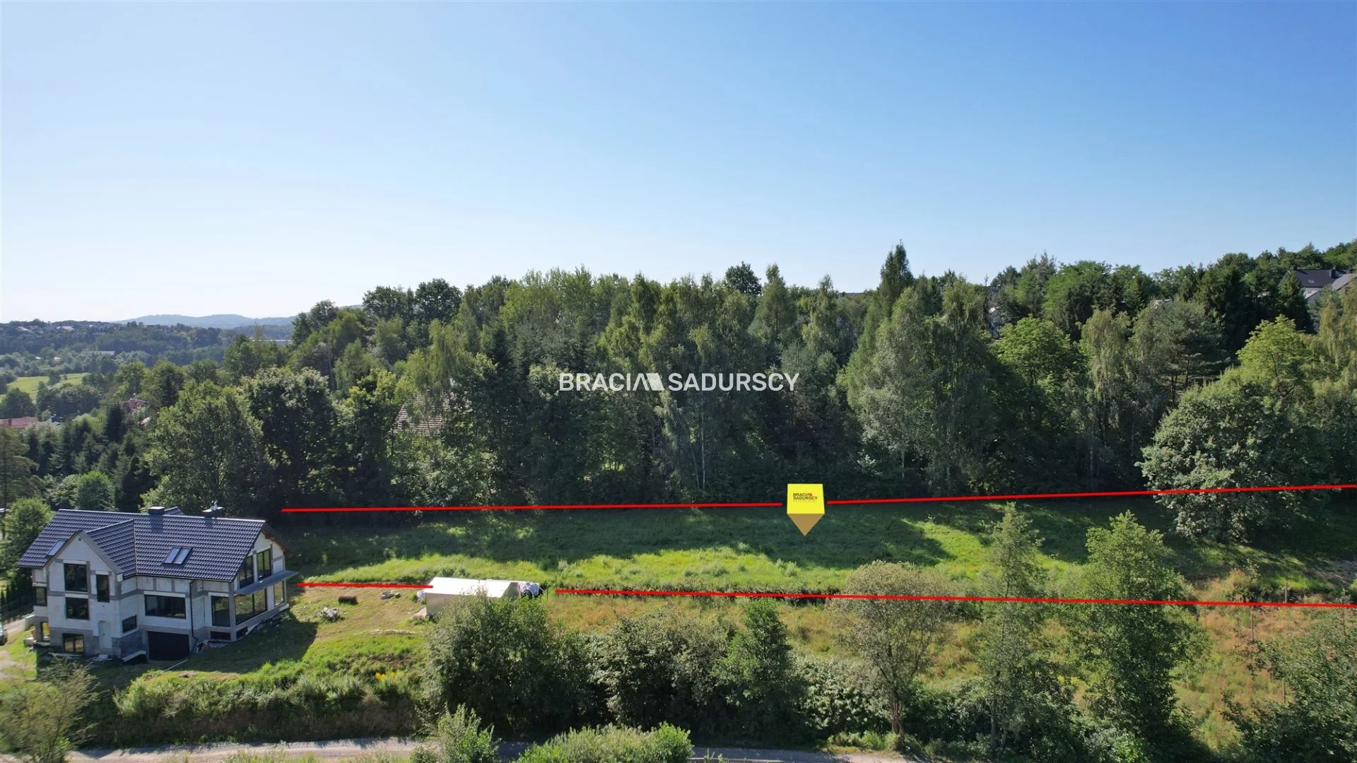Działka 2 854,00 m², oferta nr , BS5-GS-311242-1, Zabierzów, Pod Lasem