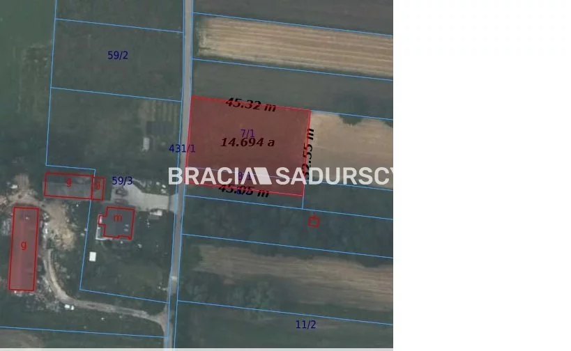 Działka 1 476,00 m², oferta nr , BS4-GS-309977-1, Baranówka, Podgórska