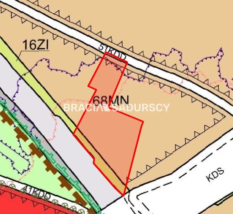 Działka 800,00 m², oferta nr , BS5-GS-302309-41, Zabierzów, Półkole