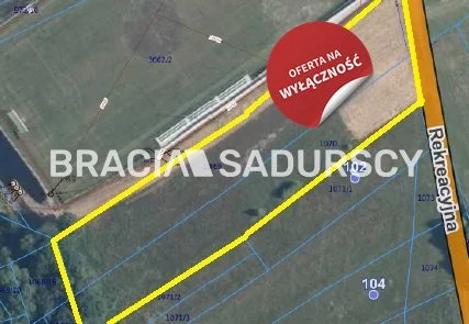 Działka 5 000,00 m², oferta nr , BS2-GS-296561-9, Skawinki, Rekreacyjna