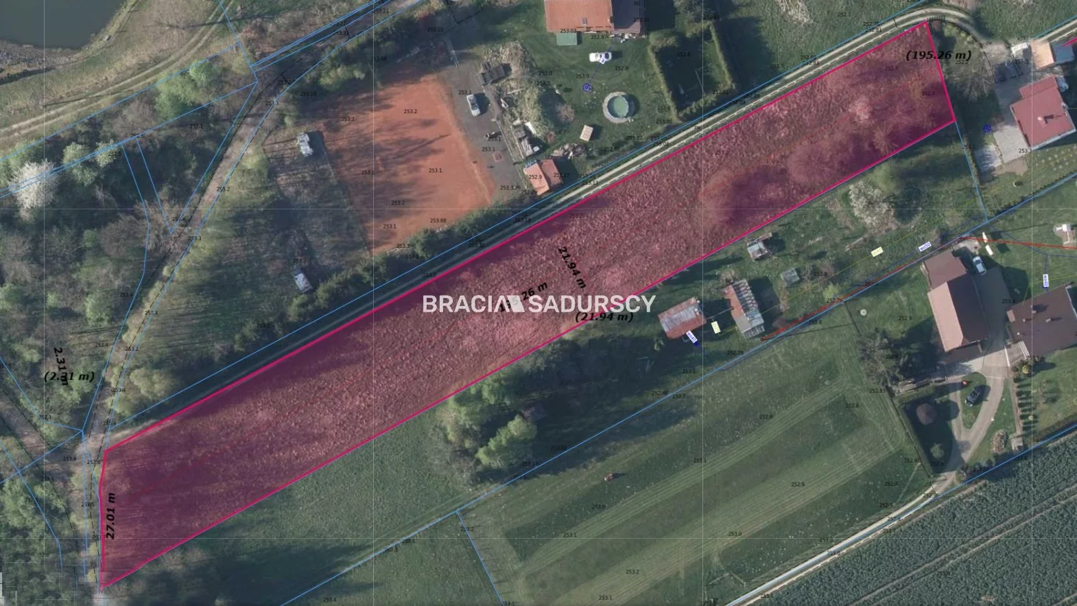 Działka 4 350,00 m², oferta nr , BS5-GS-311788-1, Wadowice, Rekreacyjna