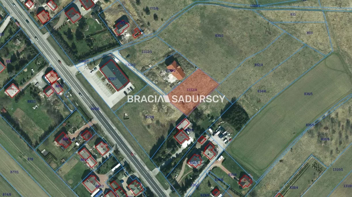Działka 1 511,00 m², oferta nr , BS5-GS-299529-53, Sąspów