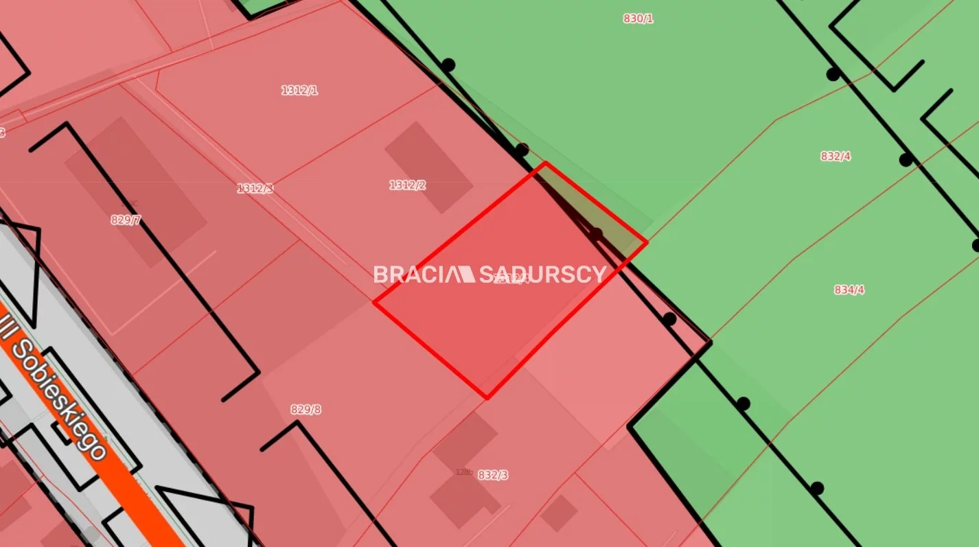 Działka 1 511,00 m², oferta nr , BS5-GS-299529-55, Sąspów